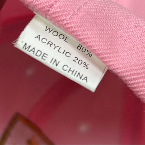 V John Deere Hat Pink Baseball Hat Green Logo - Picture 3 of 7